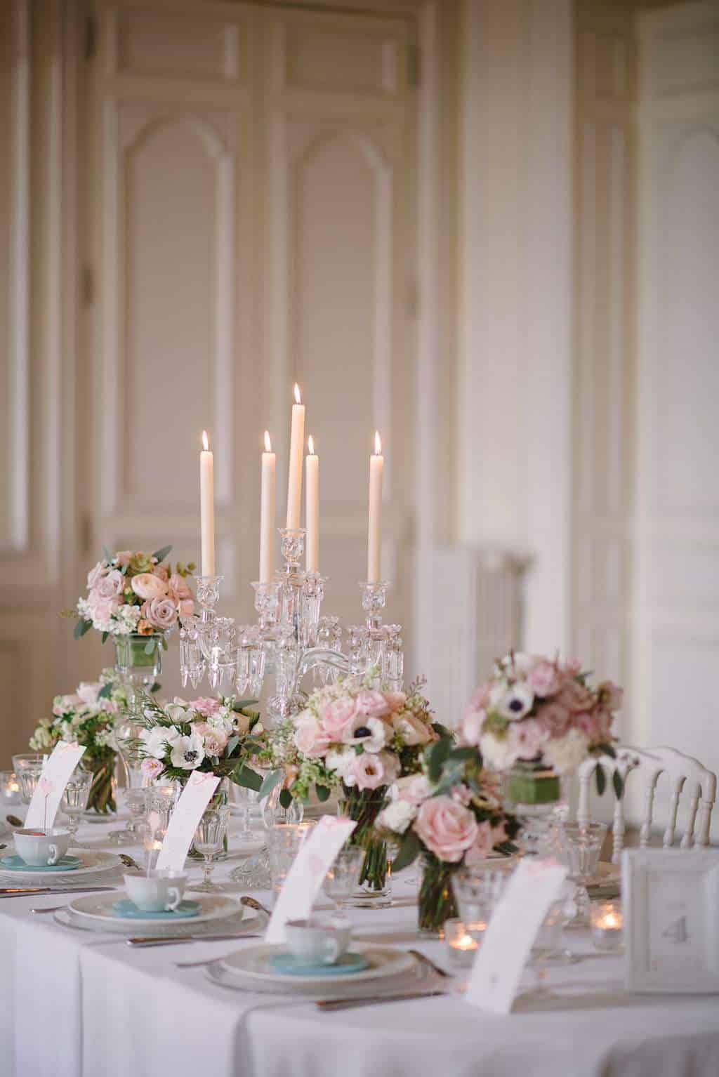 Une décoration de mariage romantique et chic avec une pointe d’élégance